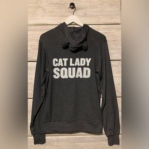 Cat Lady Box Cat Lady Squad Zip-Up